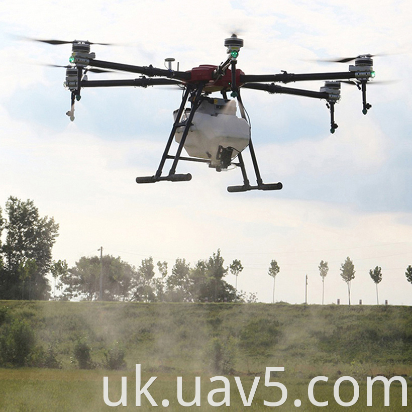agricultural drone spraying